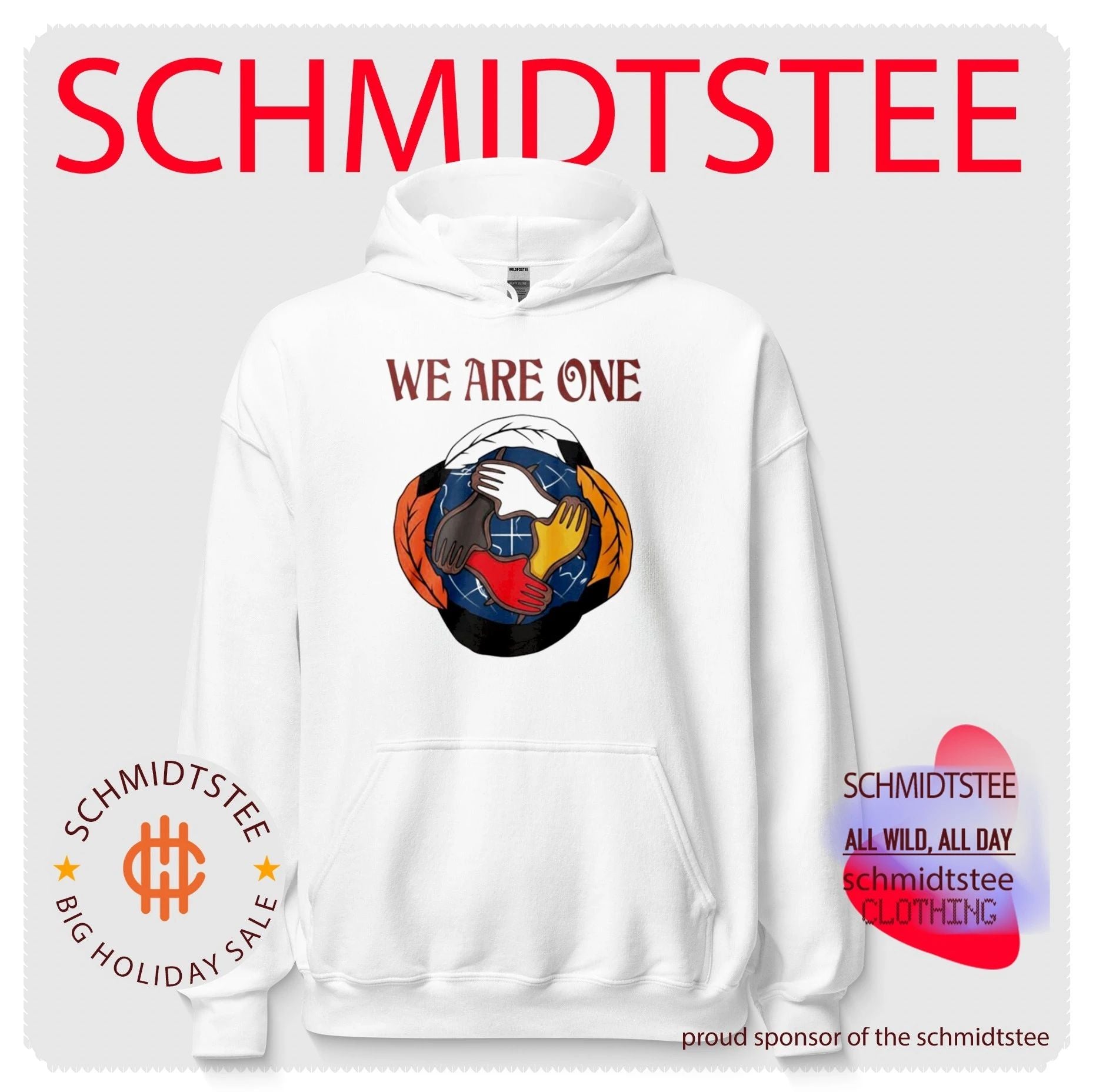 We Are One hand shirt
