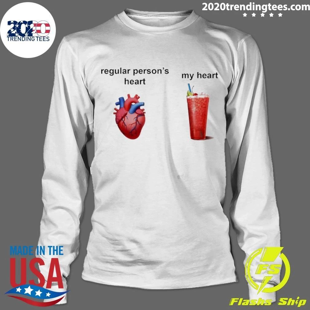Regular Person’s Heart Vs My Heart Cocktail Shirt