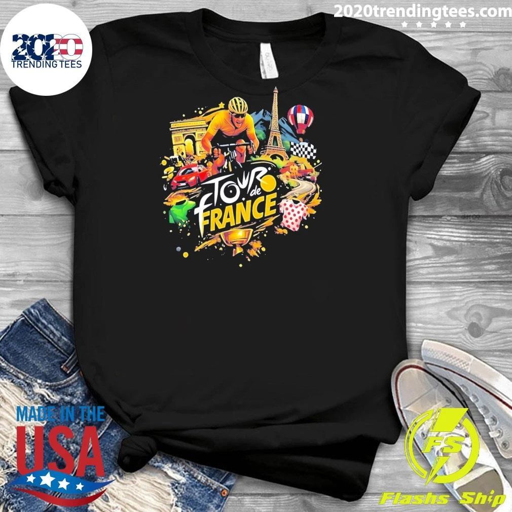 Tour De France Illustration Shirt