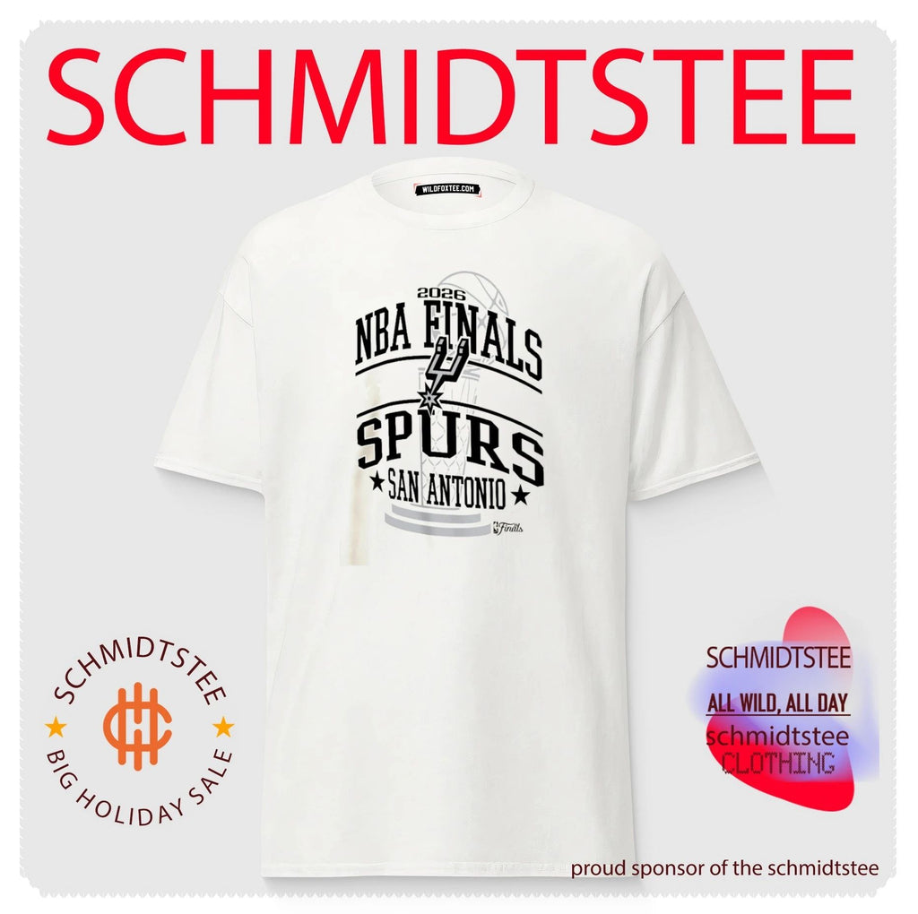 San Antonio Spurs 2026 NBA Finals Star Arch shirt