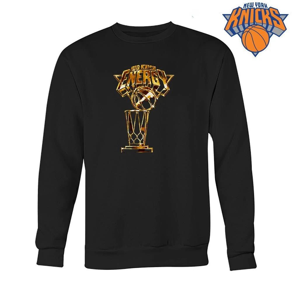 Gold Big Knick Energy Trophy Basketball Championship Shirt