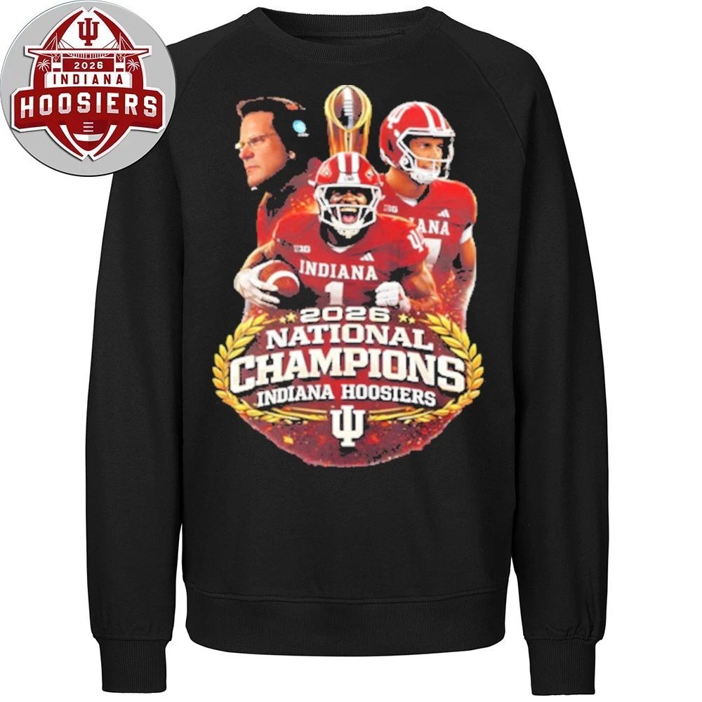 Indiana Hoosiers Team 2026 National Champions Cup And Logo T-Shirt