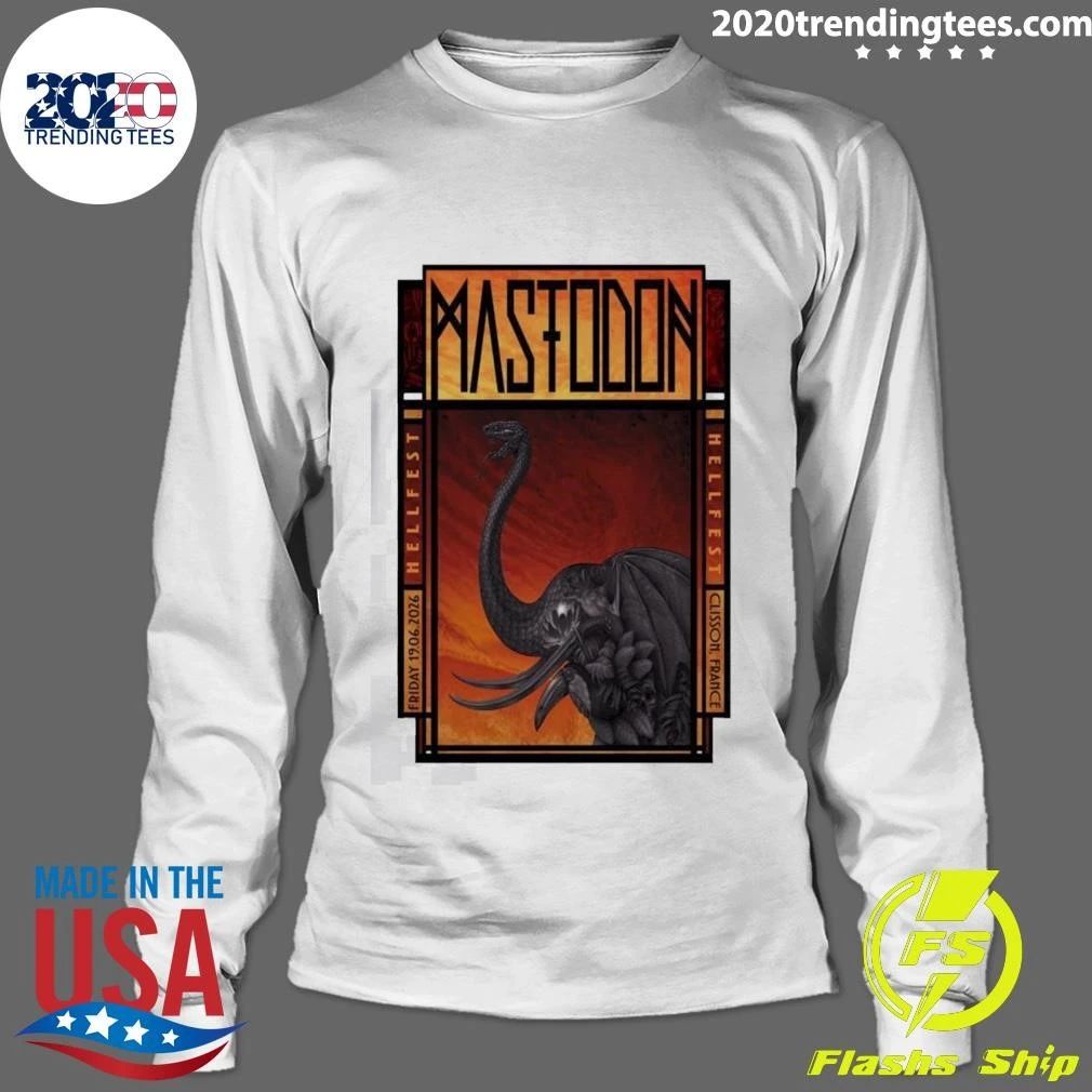 Mastodon Tour Hellfest in Clisson, France June 19, 2026 Shirt