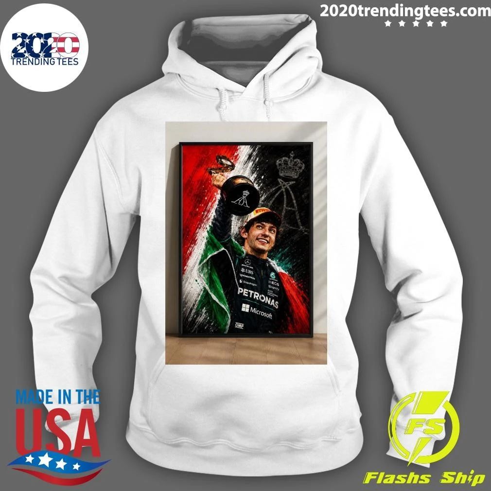 Kimi Antonelli Monaco Win F1 Racing Wall Shirt