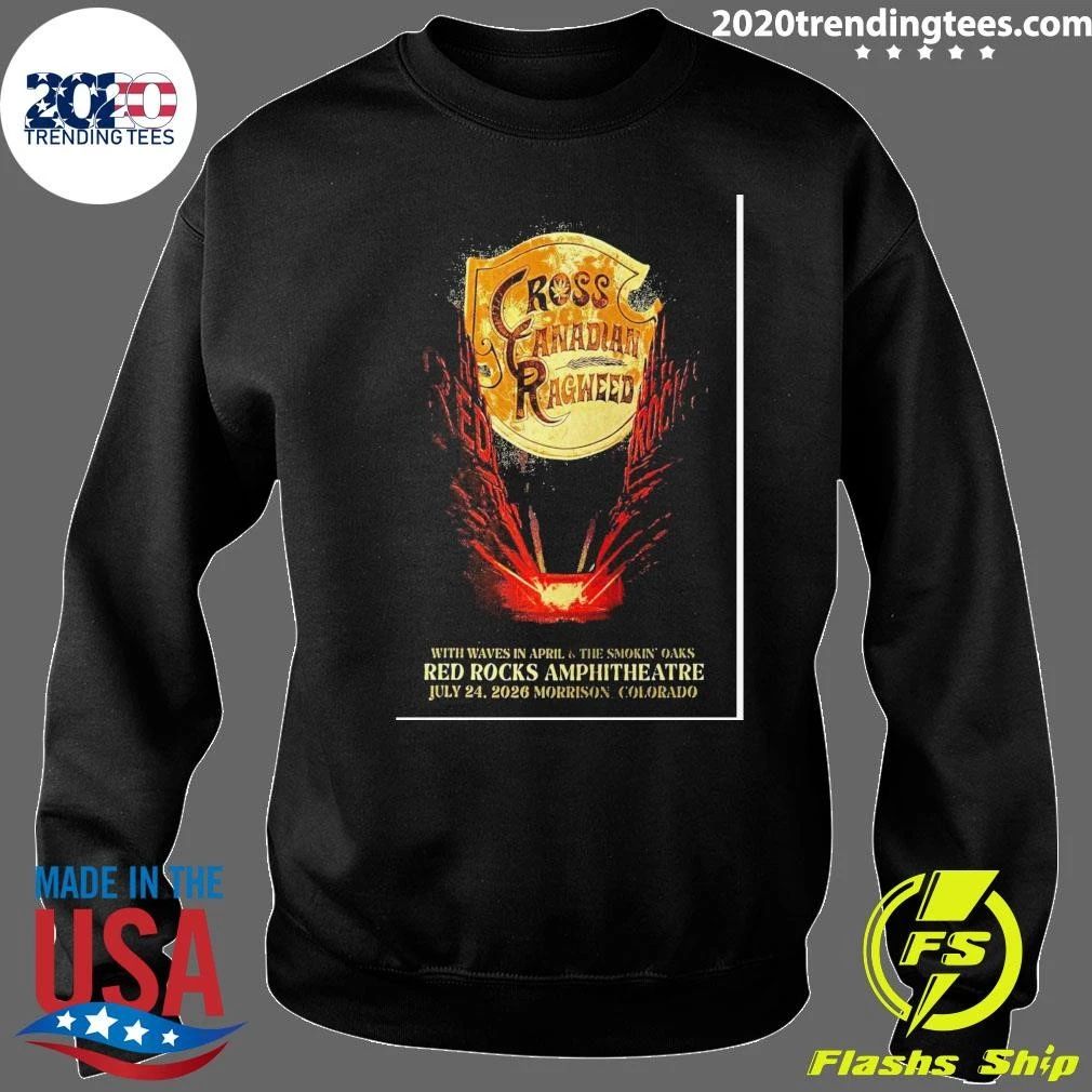 Red Rocks Cross Canadian Ragweed 2026 Shirt
