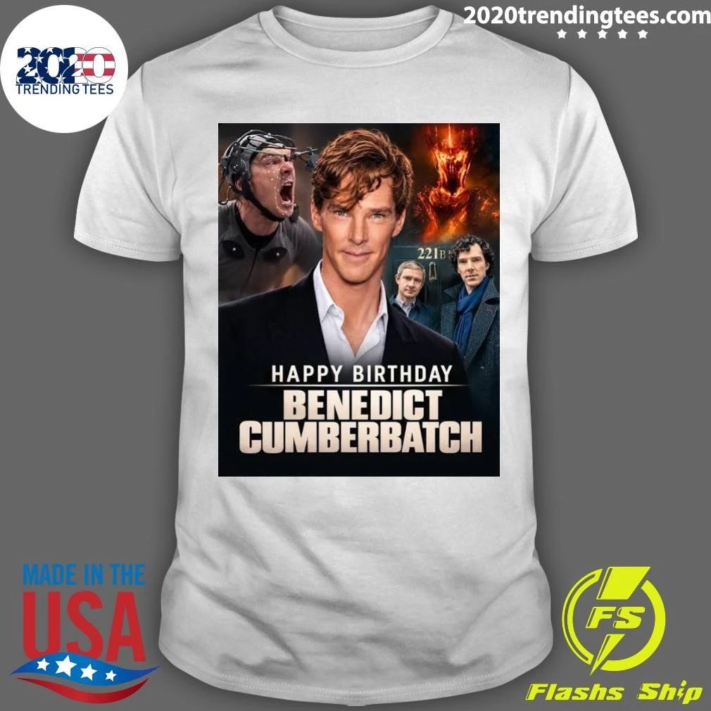 Happy 50th birthday to Benedict Cumberbatch Shirt