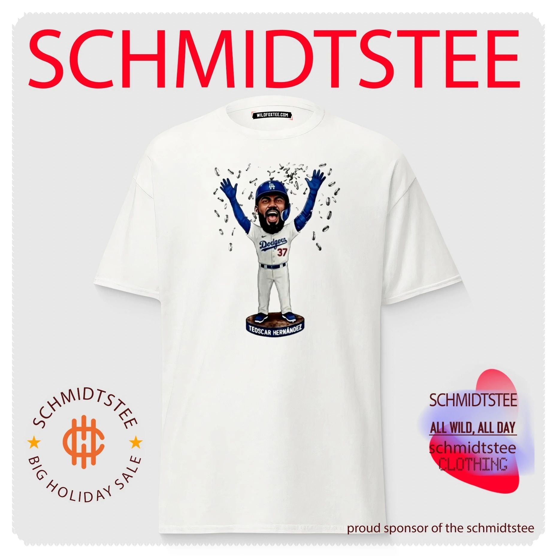 Teoscar Hernandez Dodgers City Connect 2026 shirt