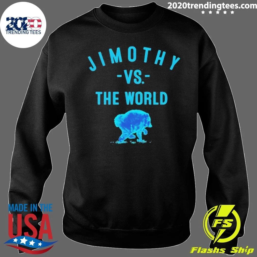 Jimothy Vs The World Raccoon Cute Trash Panda Meme Shirt