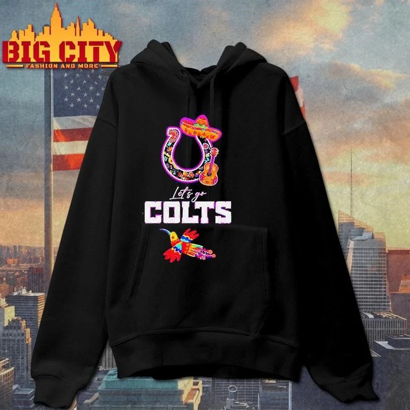 Indianapolis Colts Let’s Go Hispanic Heritage Day Graphic Shirt
