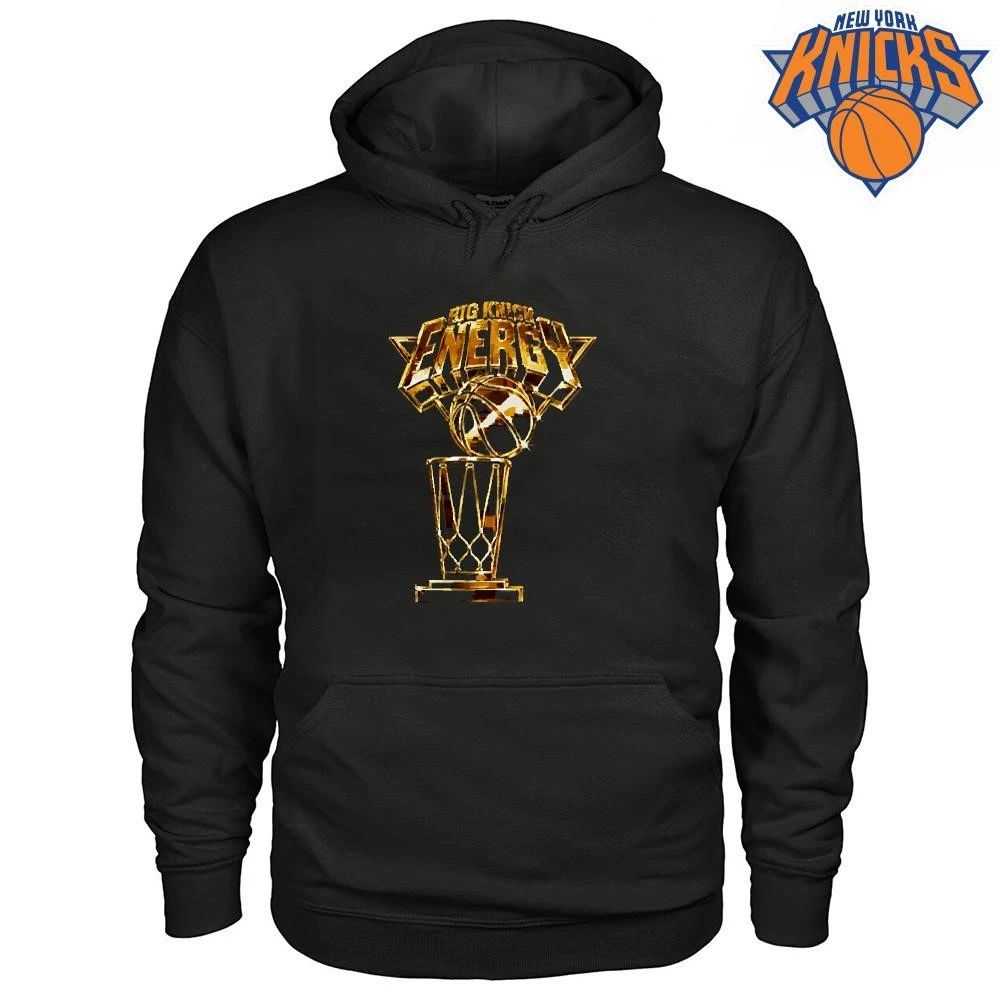 Gold Big Knick Energy Trophy Basketball Championship Shirt