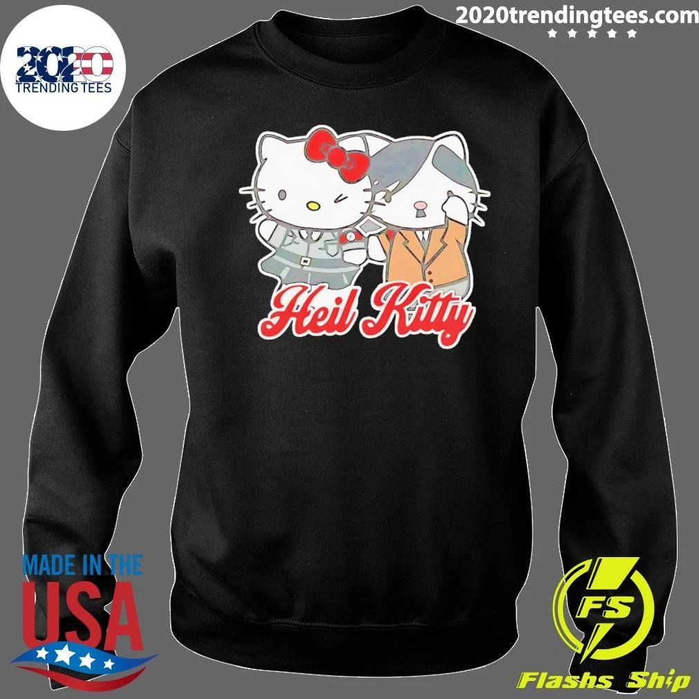 Heil Kitty Funny Parody Graphic Shirt