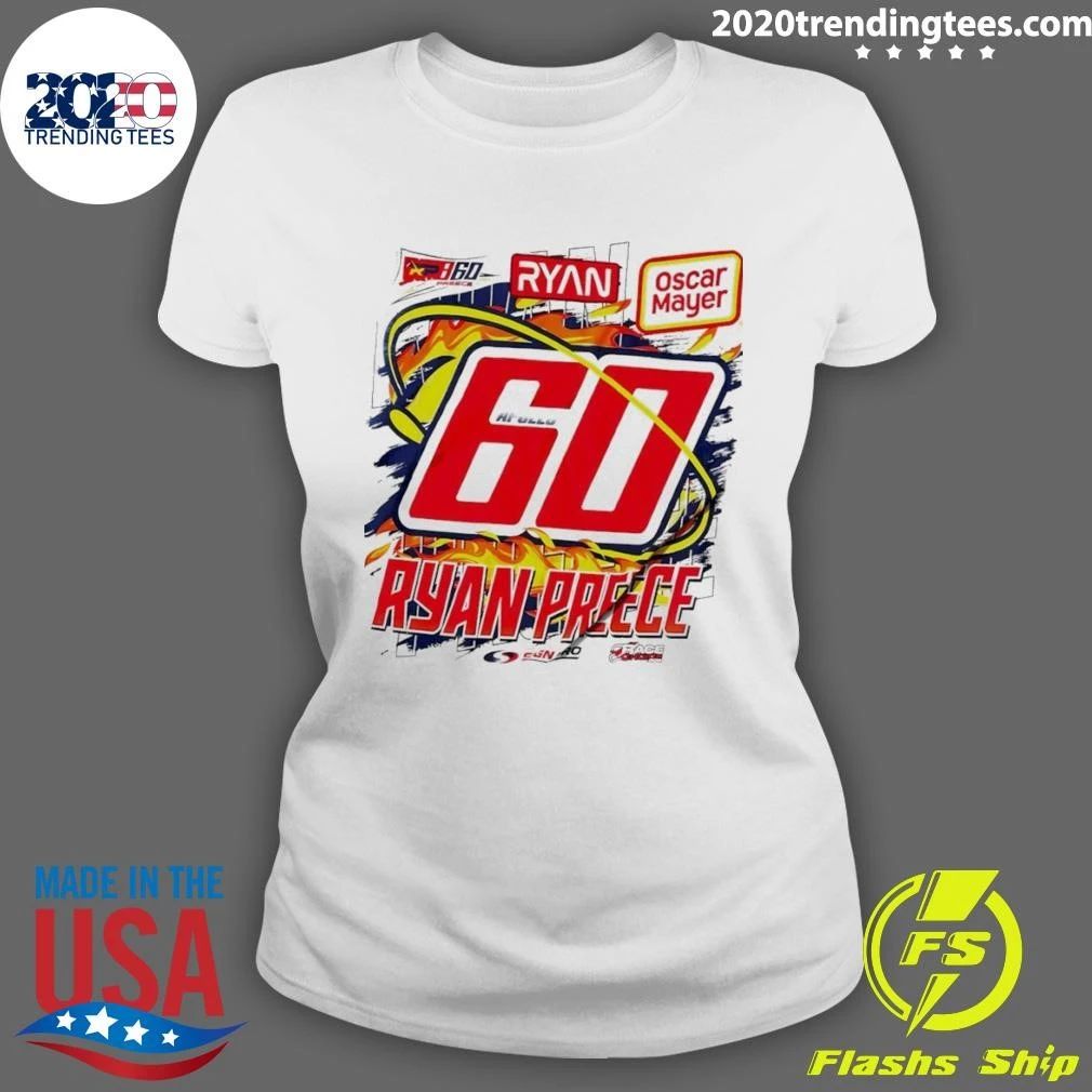 Ryan Preece 60 Apollo Oscar Mayer Nascar Racing 2026 Shirt