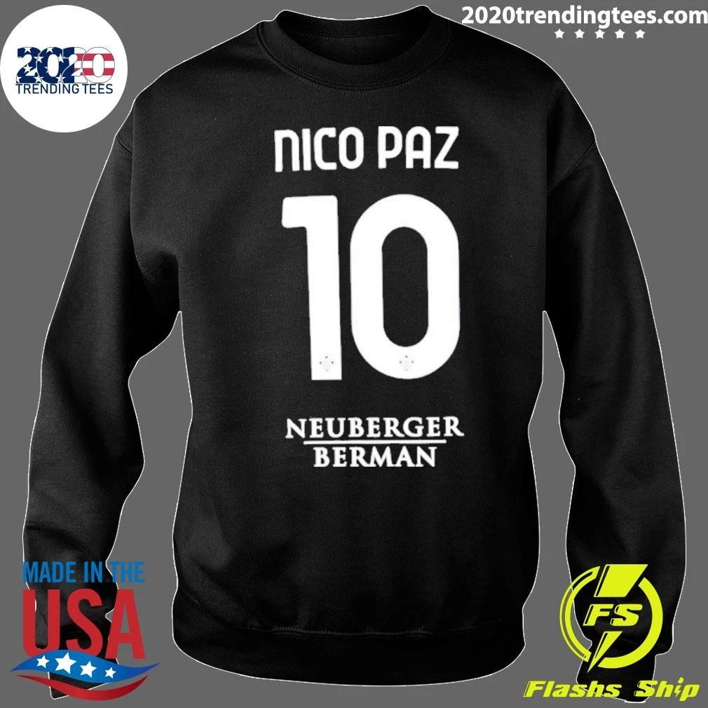 Nico Paz 10 Neuberger Berman Shirt