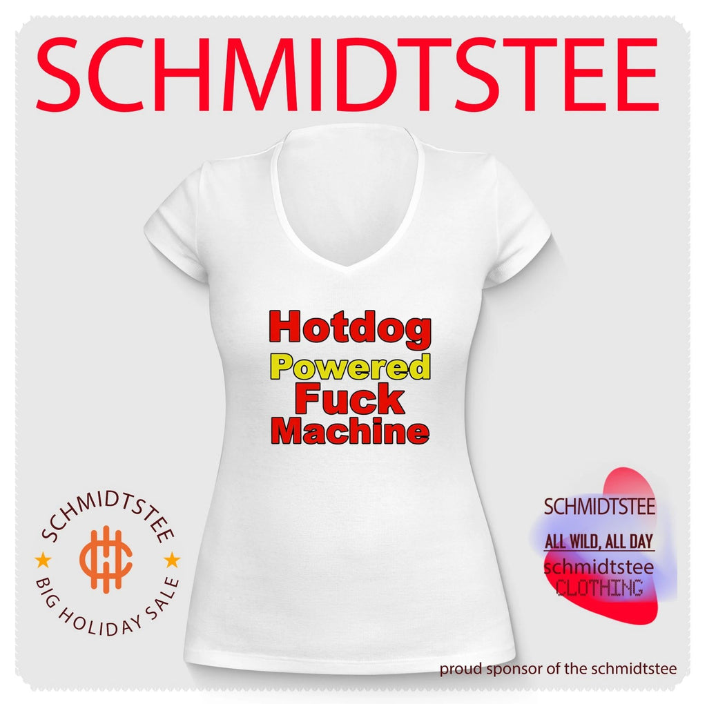 Hotdog Powered Fuck Machine funny humor shirt