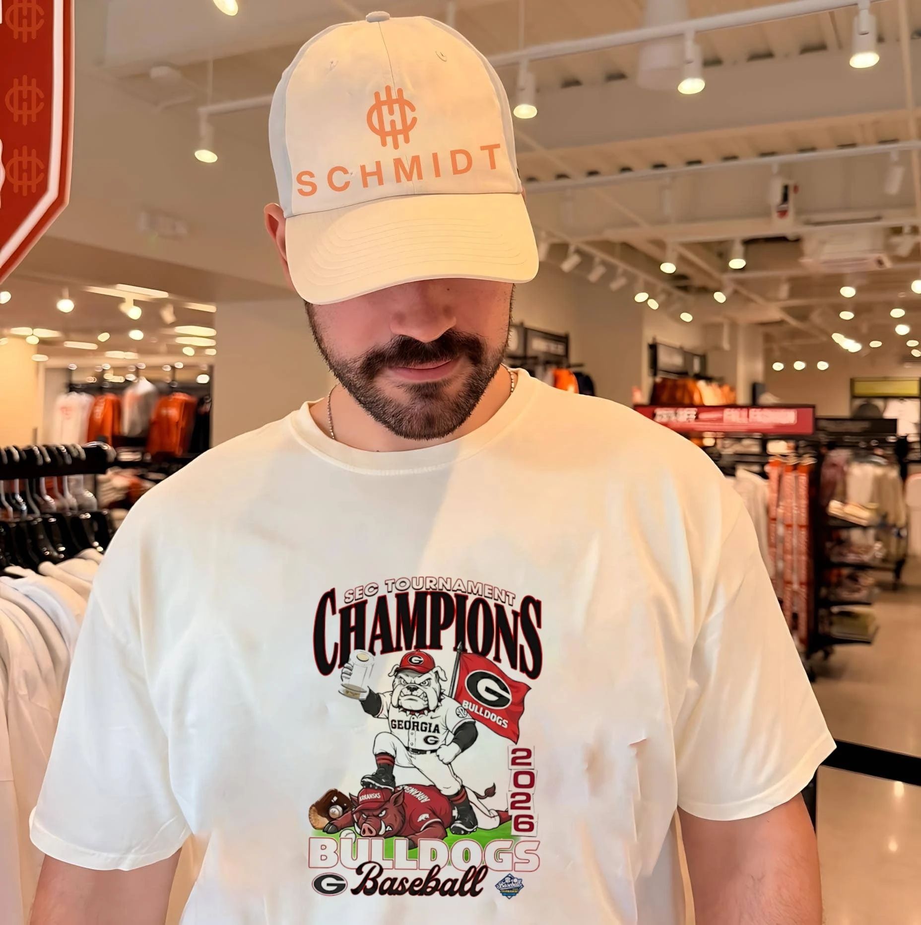 Georgia Bulldogs Baseball Champions 2026 Sec Baseball Tournament mascot shirt