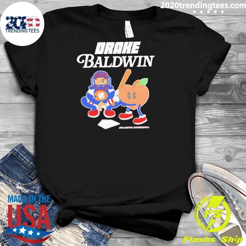 Drake Baldwin Atlanta Braves Mlb Animated Players Shirt