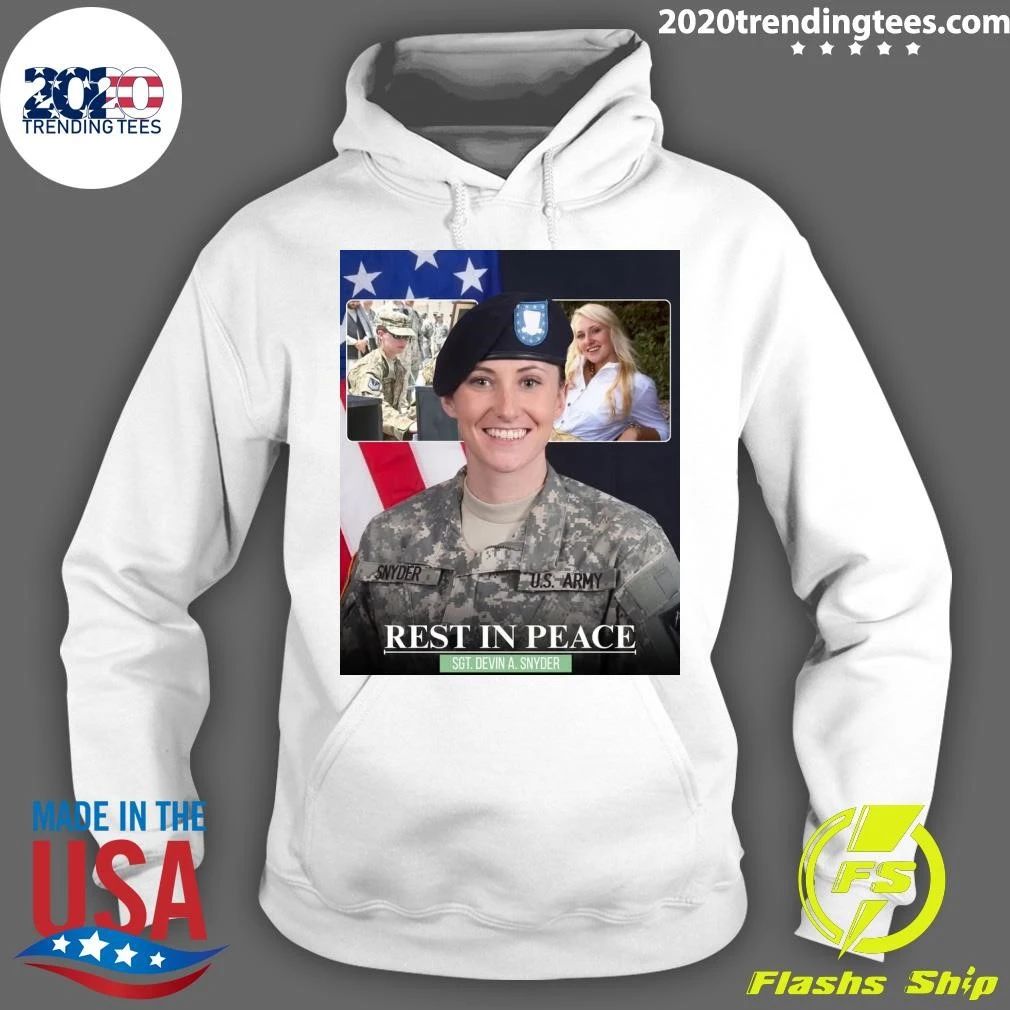 Rest In Peace SGT. Sergeant Devin A. Snyder Shirt