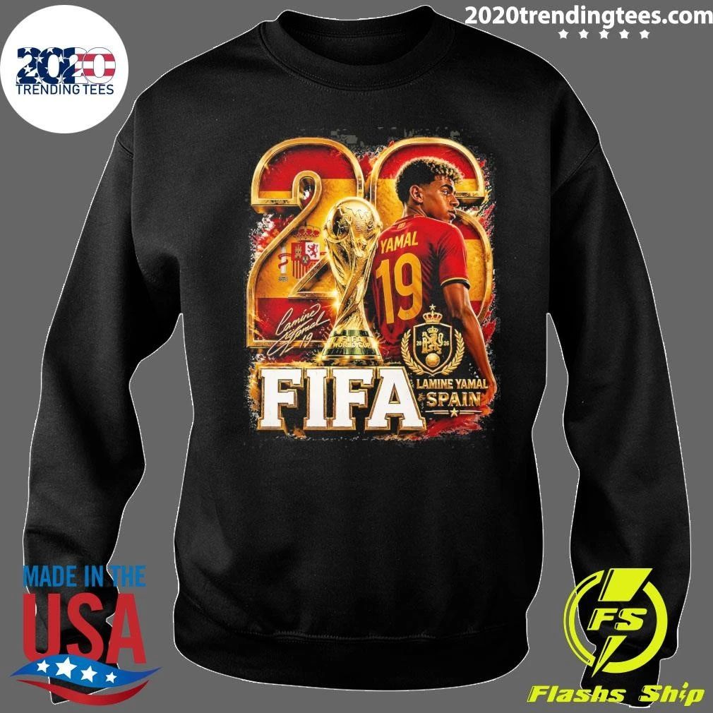 Lamine Yamal Spain Football World Cup 2026 Sublimation Vintage Shirt
