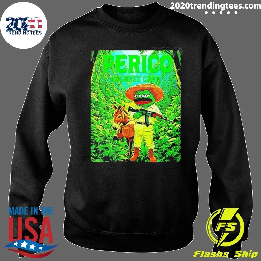 Perico Highest Caff Stocking Mill Coffee Shirt