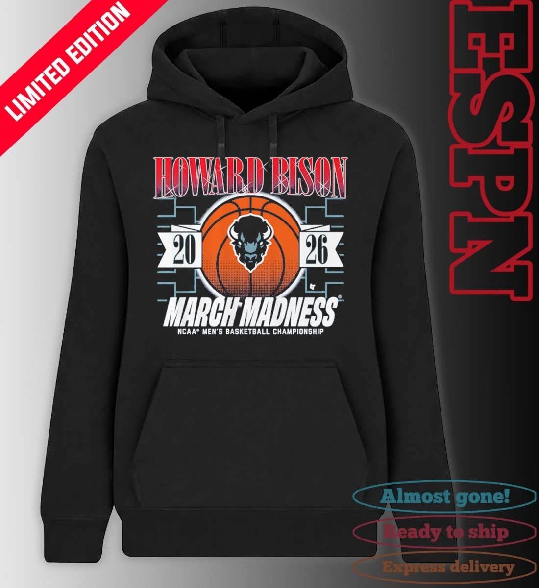 Howard Bison Men’s Basketball March Madness NCAA Tournament Shirt
