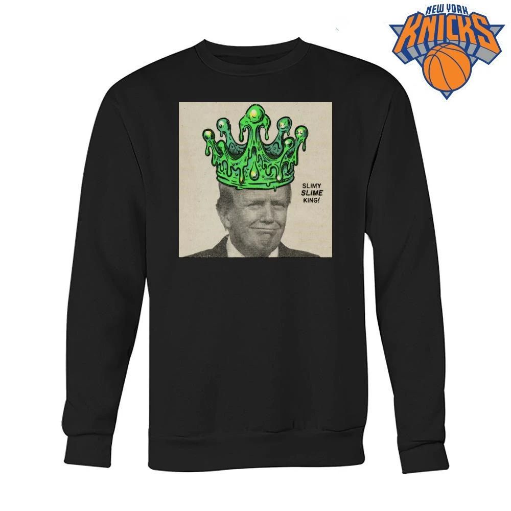 Donald Trump Slimy Slime King Funny Political Anti Trump Satire Humor Comic shirt
