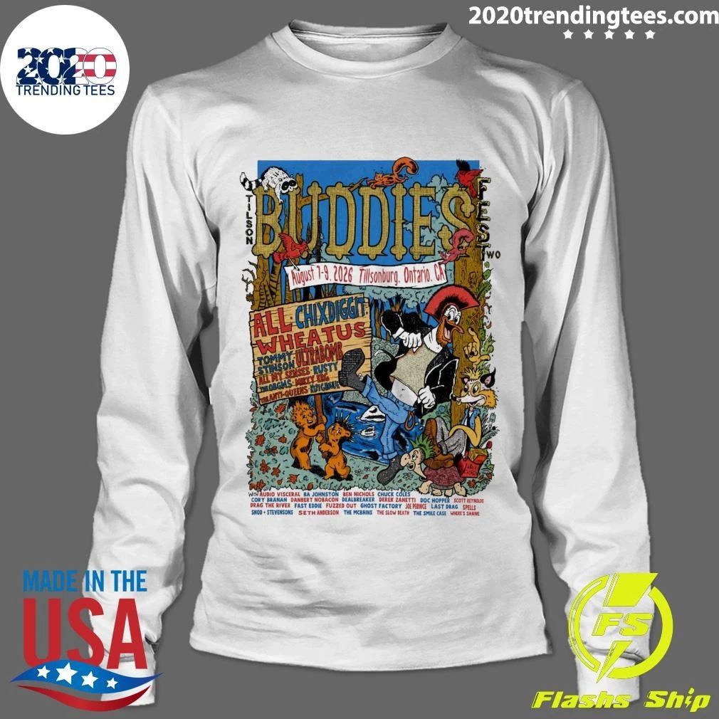 Buddies Fest Tillsonburg ON August 7-9, 2026 Shirt