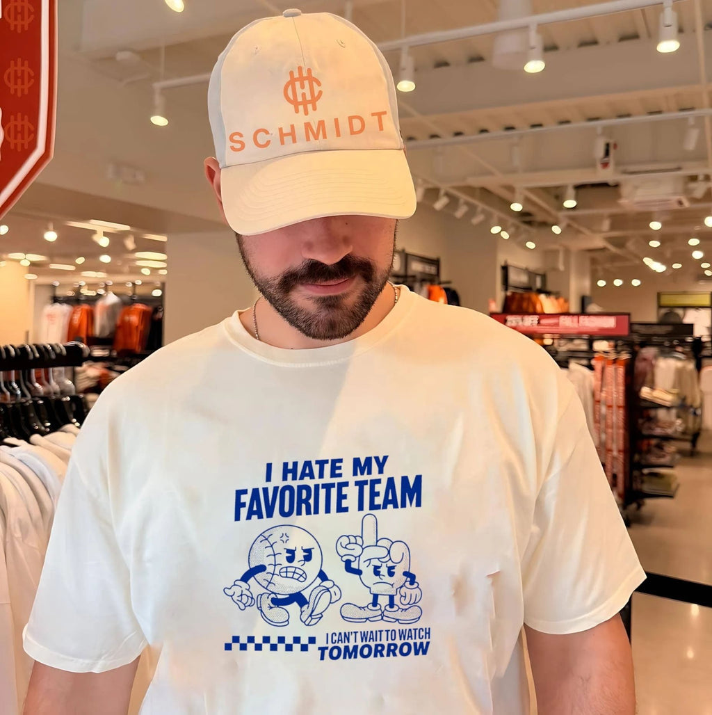 I hate my favorite team I can’t wait to watch tomorrow shirt