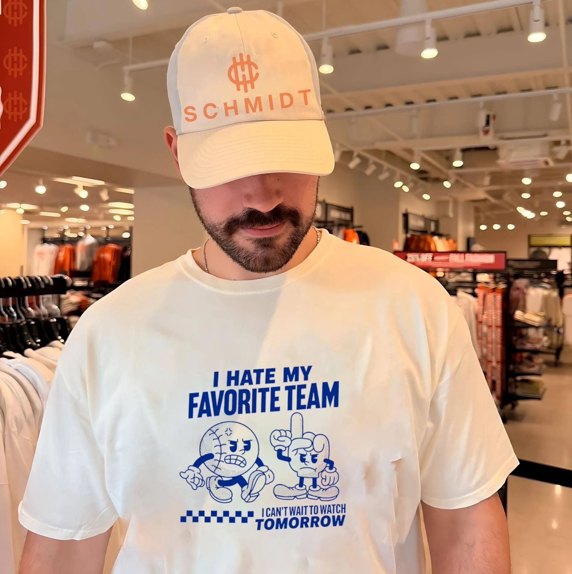 I hate my favorite team I can’t wait to watch tomorrow shirt