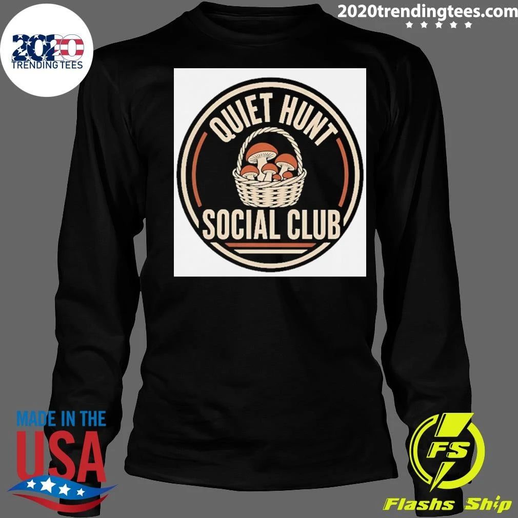 Quiet Hunt Social Club Mushroom Foraging Shirt