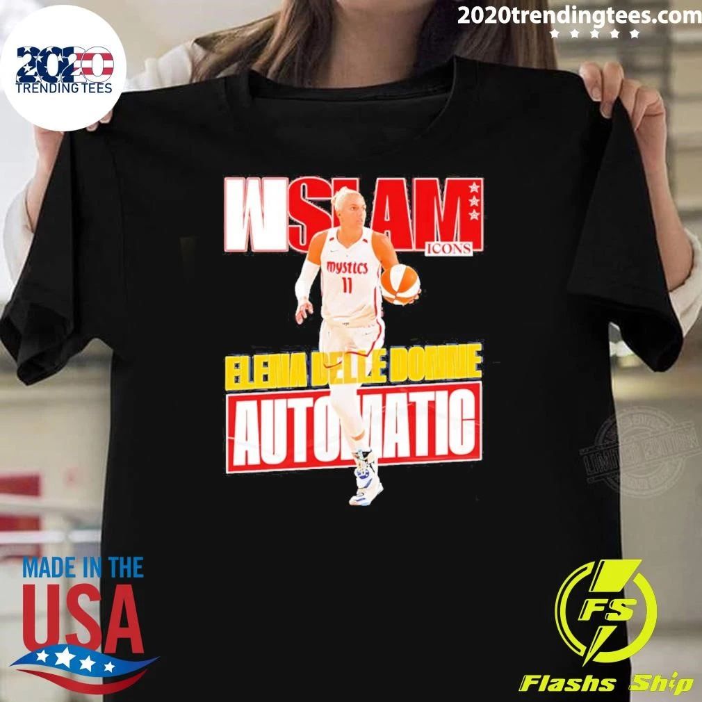 Washington Mystics Elena Delle Donne Automatic Wslam Shirt