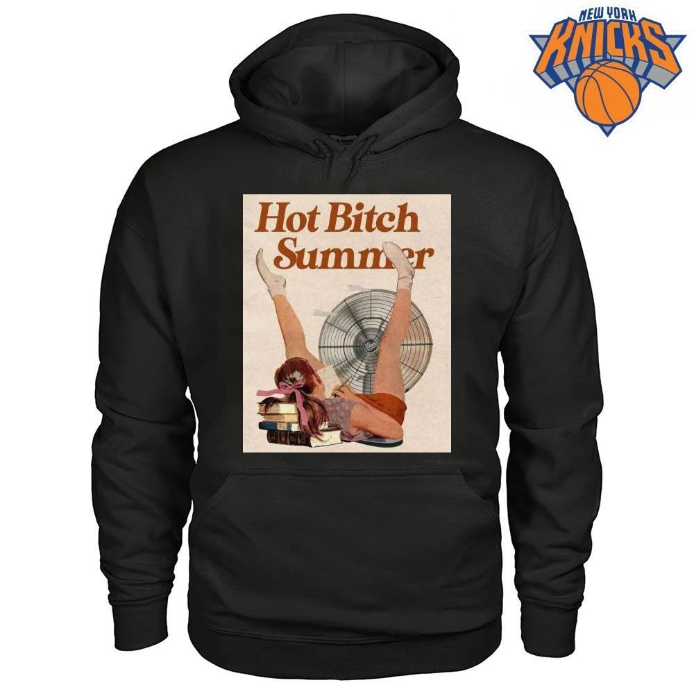 Bitch Summer Reading Cool Fan illustration shirt