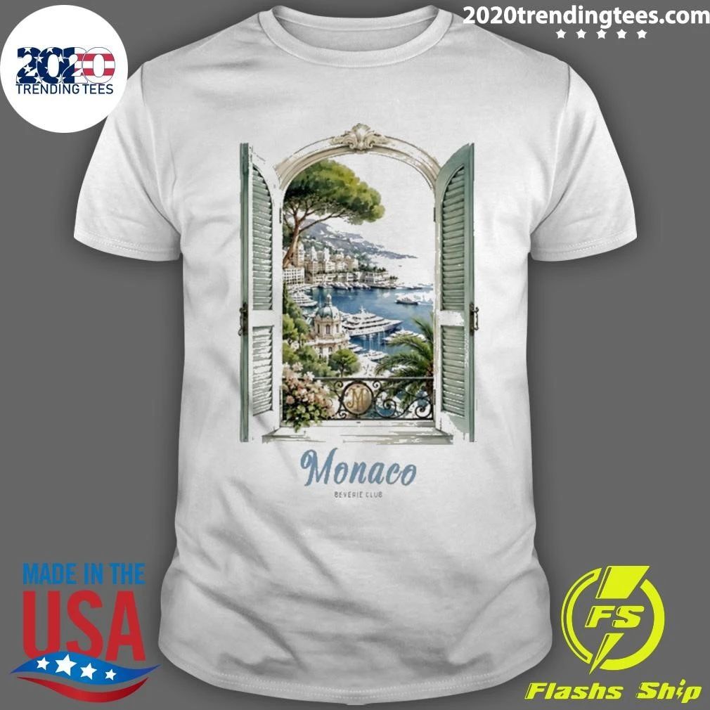 Monaco Beverie Club Travel Mediterranean Shirt