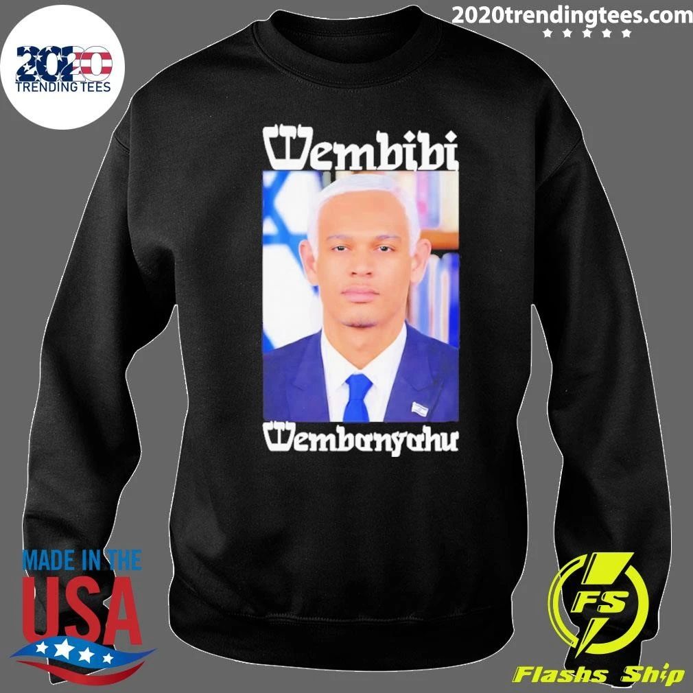 Wembibi Wembanyahu Victor Wembanyama X Benjamin Netanyahu Israel 2026 Shirt