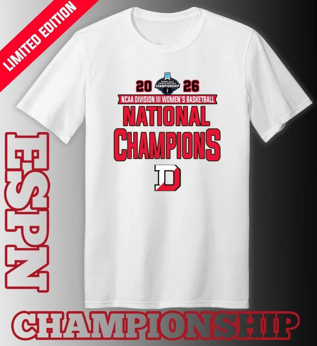 Denison Big Red 2026 NCAA Division III Women’s Basketball National Champions T-Shirt
