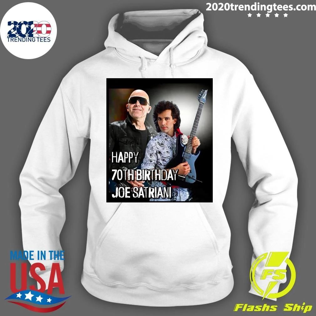 Happy 70th Birthday Joe Satriani Shirt