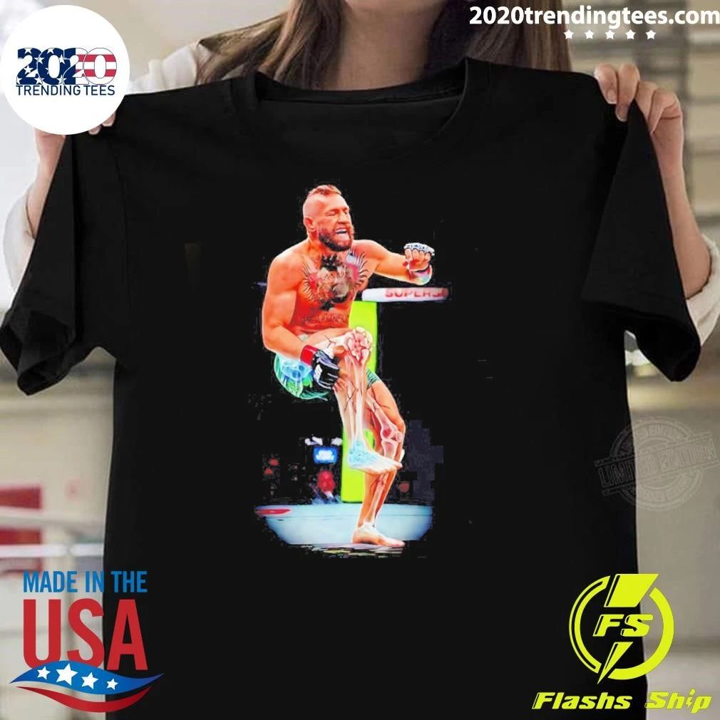 Conor Mcgregor One Minute Man Broken Leg Shirt