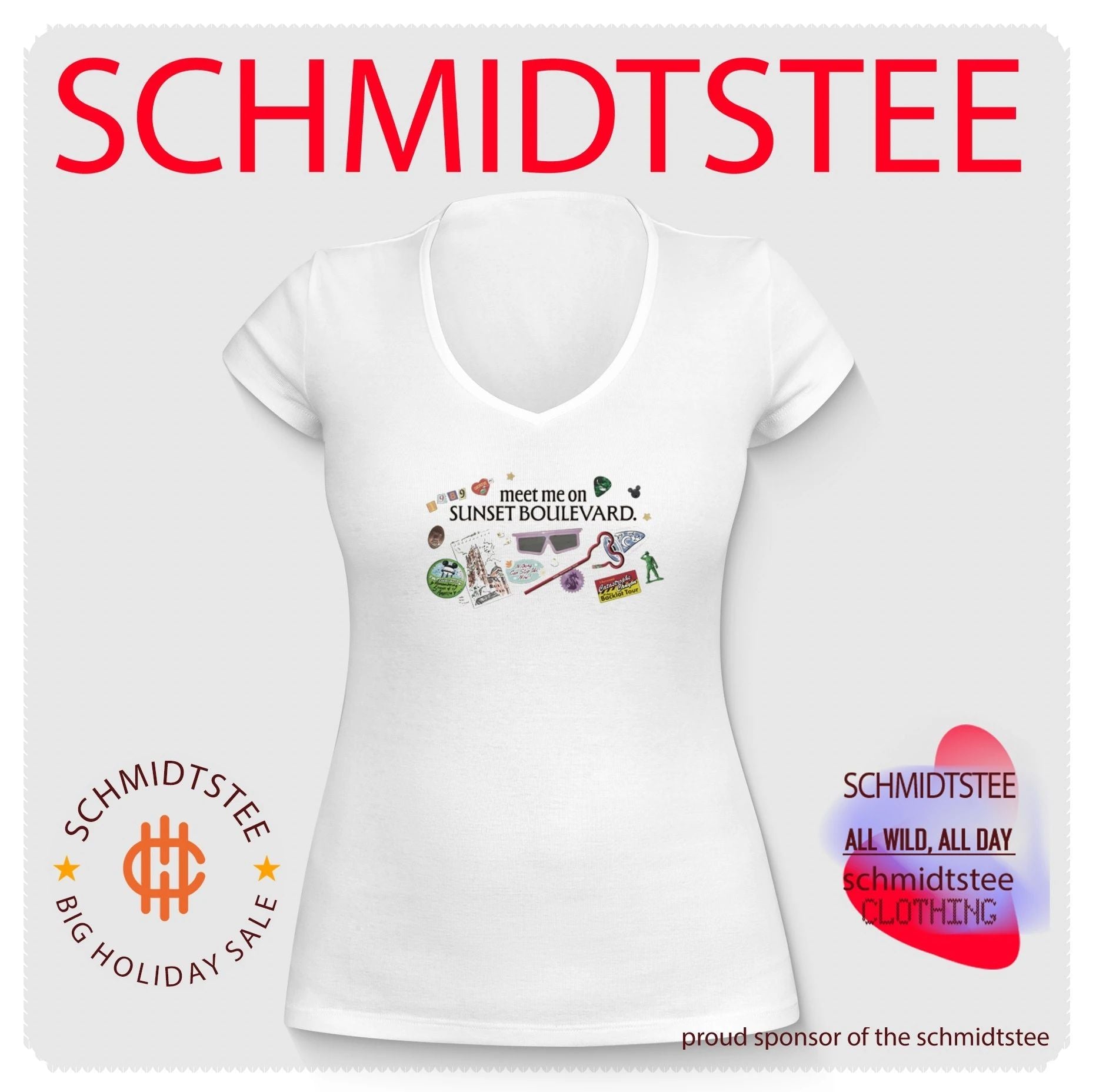 Meet Me On Sunset Blvd icon shirt