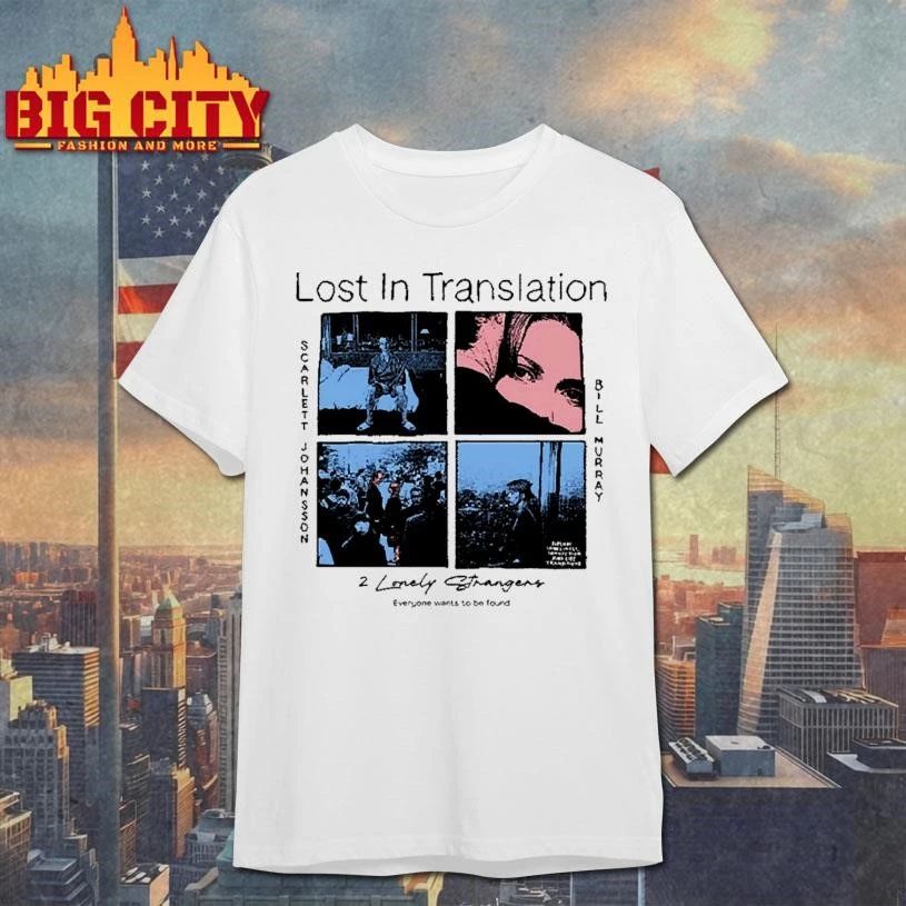 Lost In Translation Bill Murray Scarlett Johansson Movie T-shirt