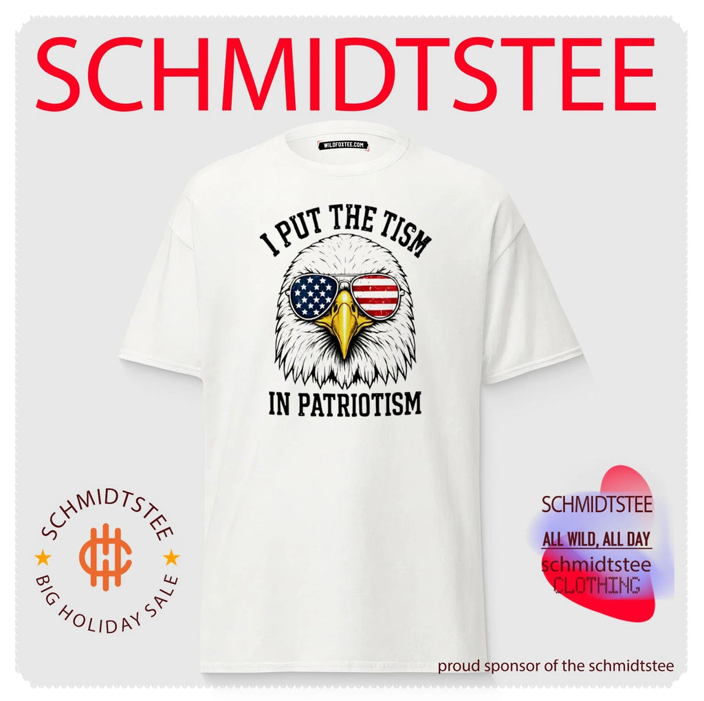 I Put the Tism in Patriotism American Eagle shirt
