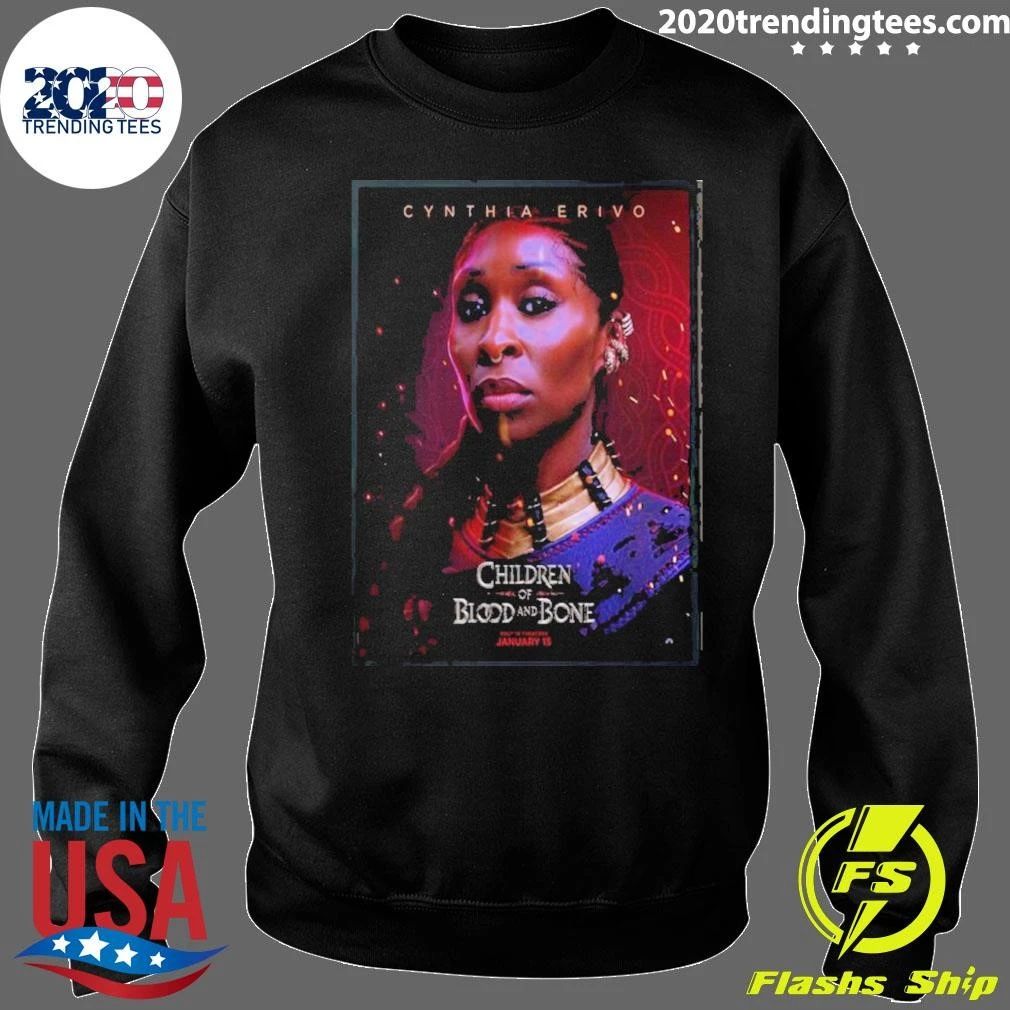 Children of Blood and Bone Admiral Kaea Character Poster In Theatres On January 15 2027 Shirt