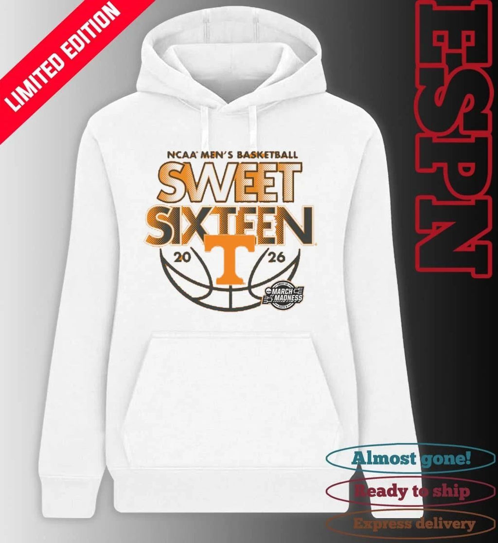 Sweet Sixteen 2026 Tennessee Men’s Basketball Shirt