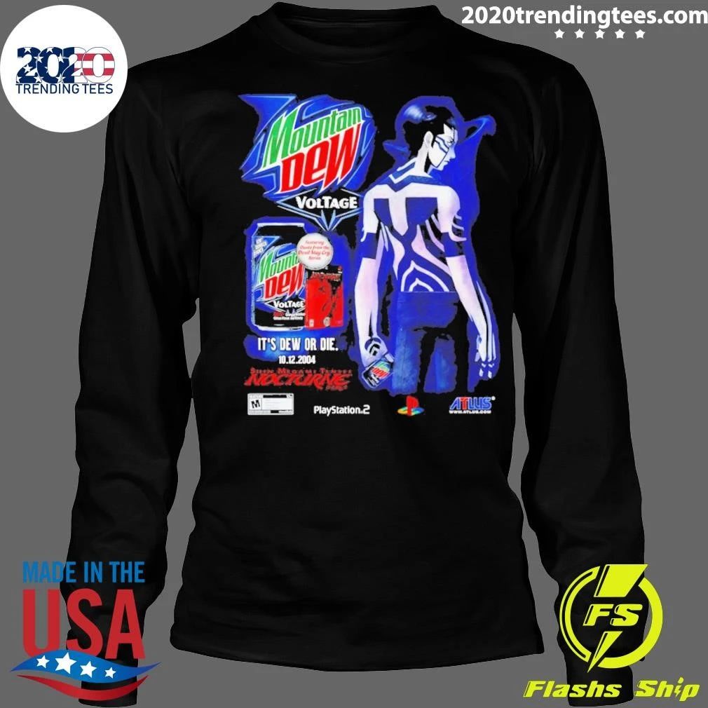 Mountain Dew Devil May Cry Voltage It’s Dew Or Die Shirt
