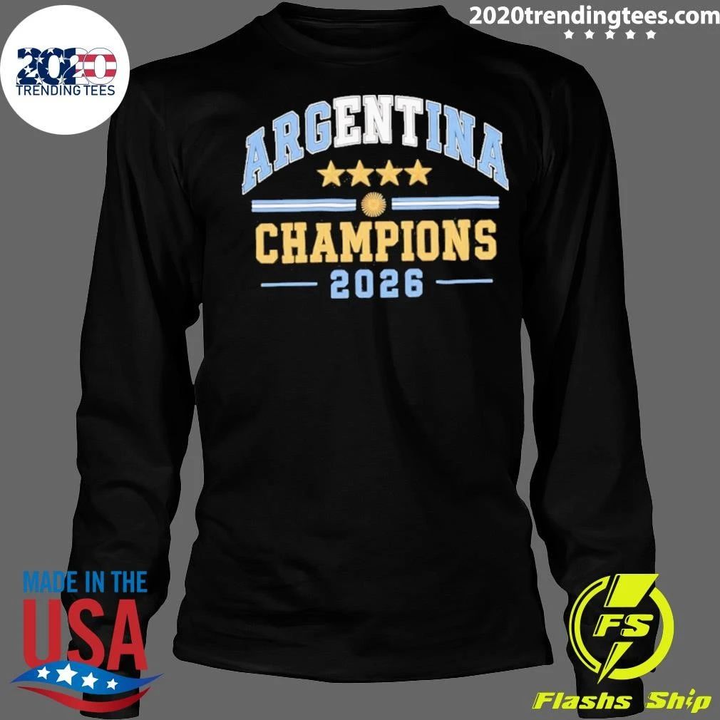 Argentina Champions 2026 World Cup Shirt