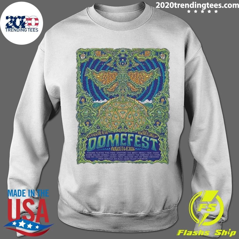 Domefest 2026 Aug 6-8 2026 New River Gorge, West Virginia Shirt