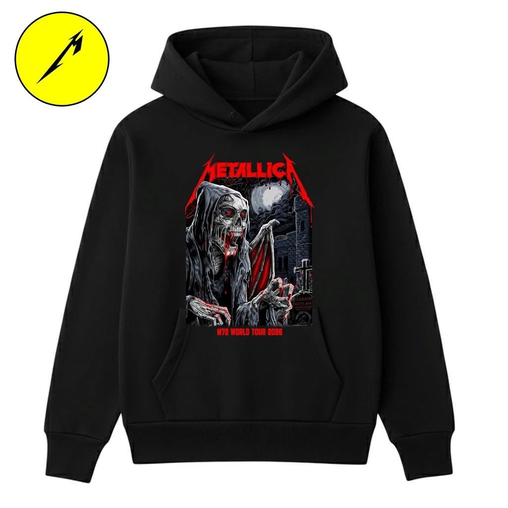 Metallica M72 Glasgow Tour T-Shirt – Exclusive Hampden Park Stadium Apparel June 25 2026 – Art By Landon Armstrong T-Shirt