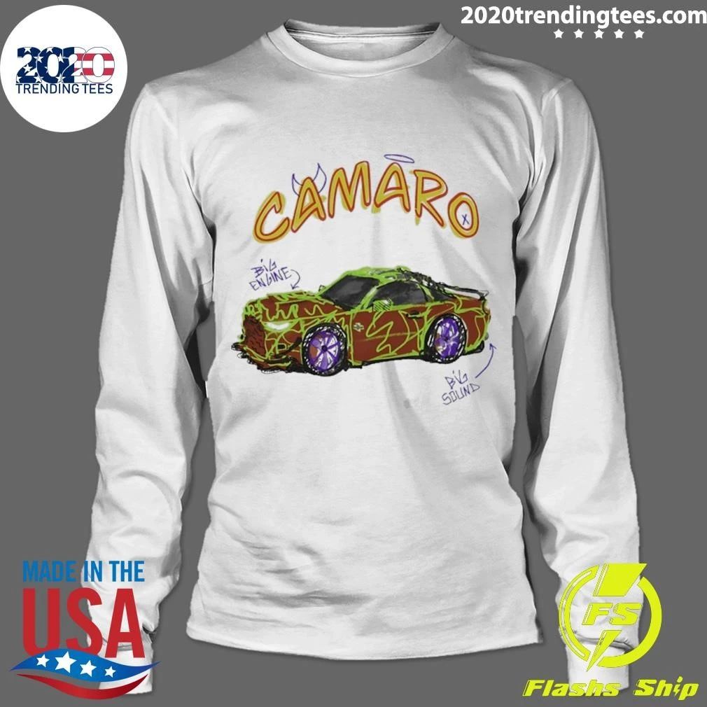 Chevrolet Camaro Big Engine Big Sound Shirt