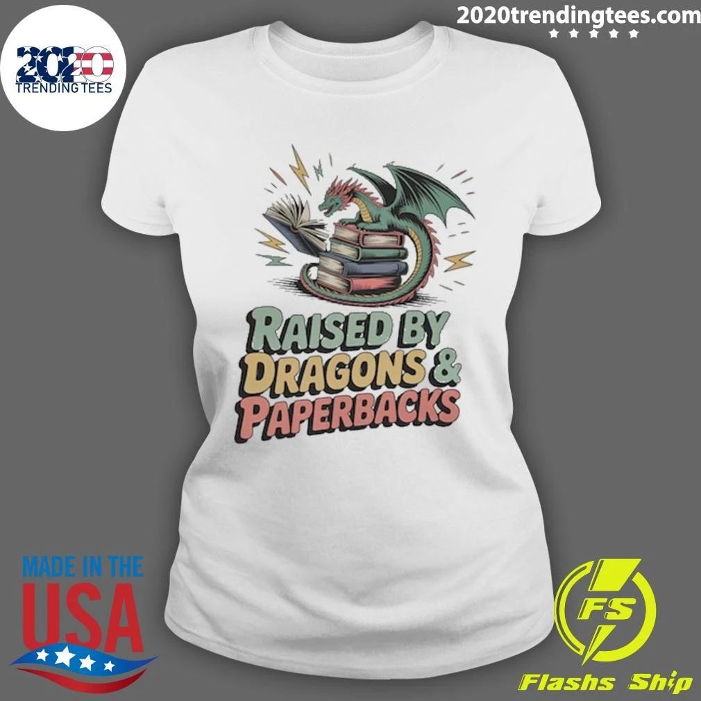 Raised by Dragons Paperbacks Shirt