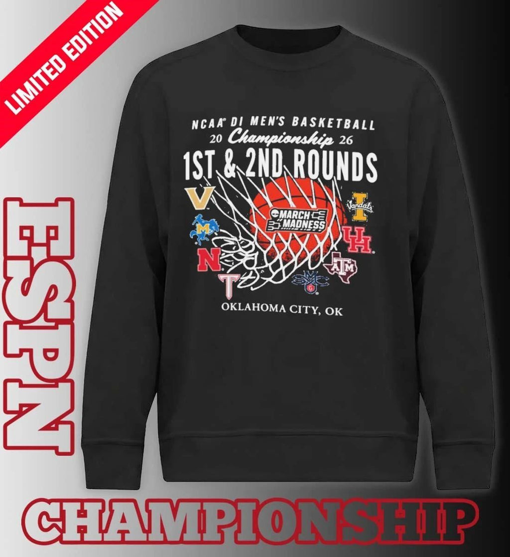 2026 NCAA DI Men’s Basketball 1st, 2nd Rounds – Oklahoma City Shirt