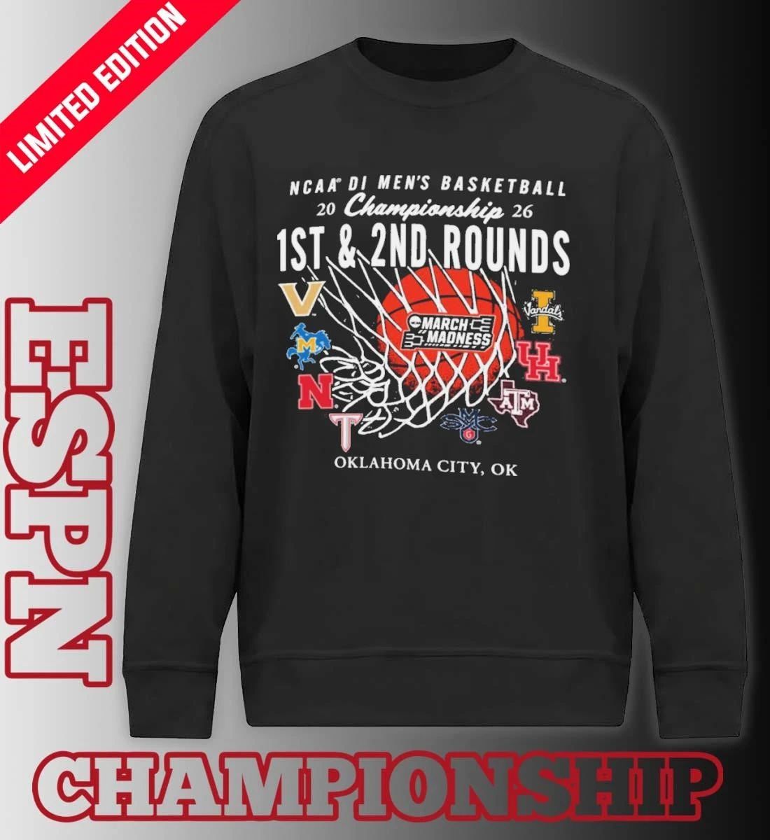 2026 NCAA DI Men’s Basketball 1st, 2nd Rounds – Oklahoma City Shirt