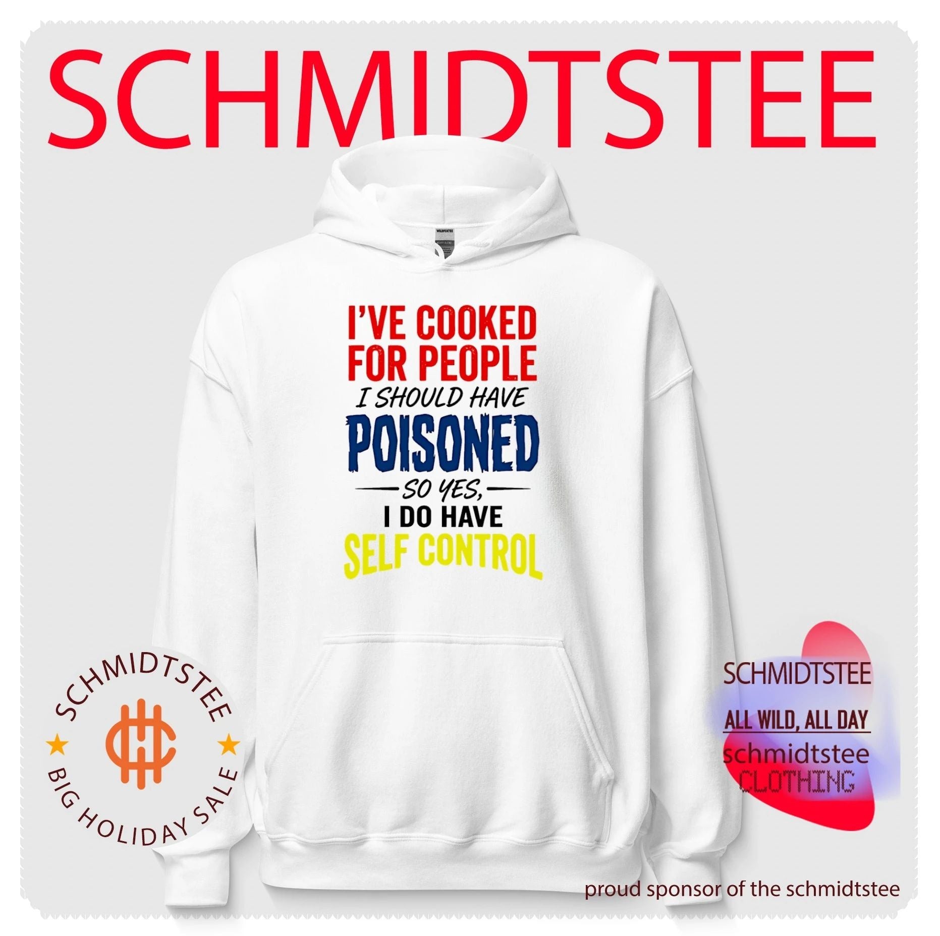 I’ve cooked for people I should have poisoned so yes simple text shirt